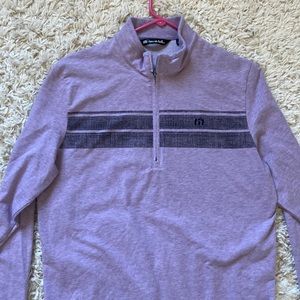 Travis Mathew 1/4 Quarter Zip Purple